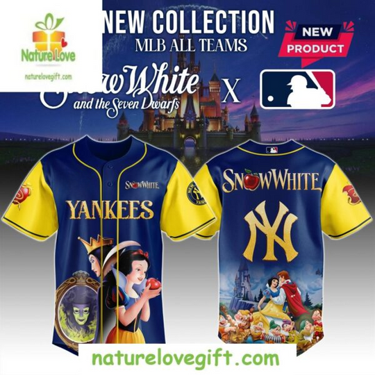 New York Yankeess Snow White 2026 Baseball Jersey
