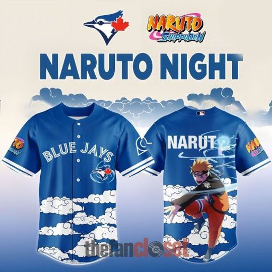 Toronto Blue Jays x Narutoo Night 2026 Limited Edition Baseball Jersey