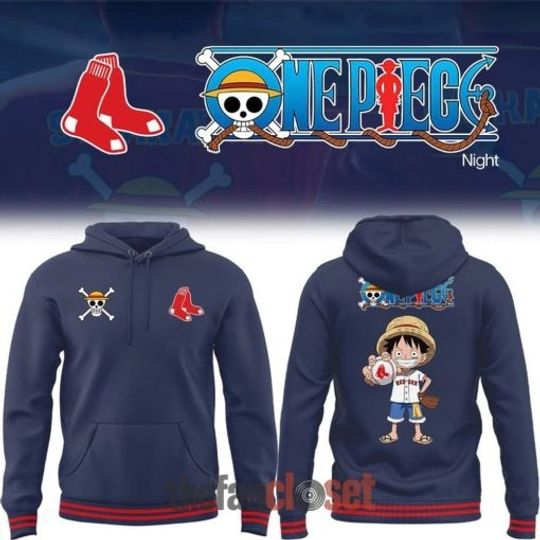 Boston Red Sox One Piece Theme Night 2026 Special Hoodie