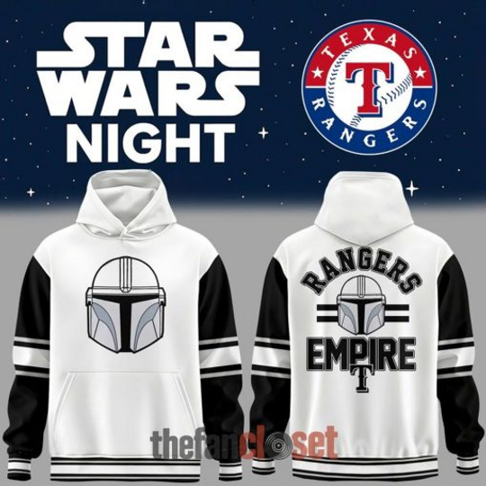 Texas Rangers 2026 Star Wars Night Limited Edition Hoodie