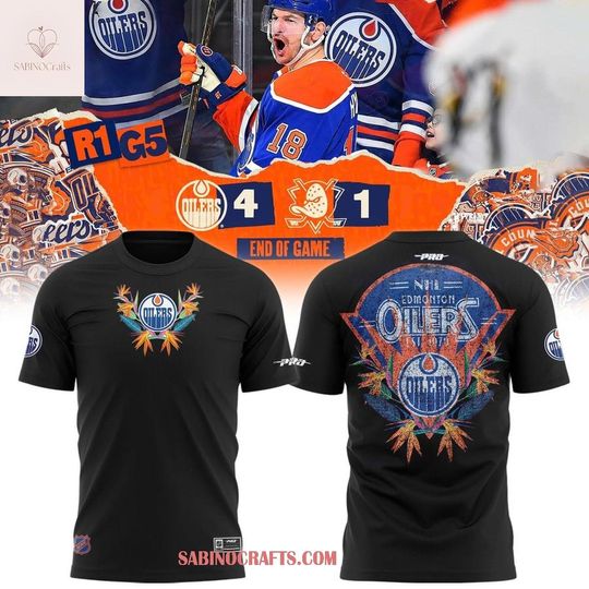 Edmonton Oilers 2026 NHL Stanley Cup Playoffs Game Shirts