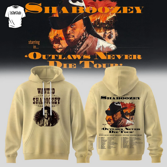 Shaboozey The Outlaws Never Die Tour Edition Hoodie