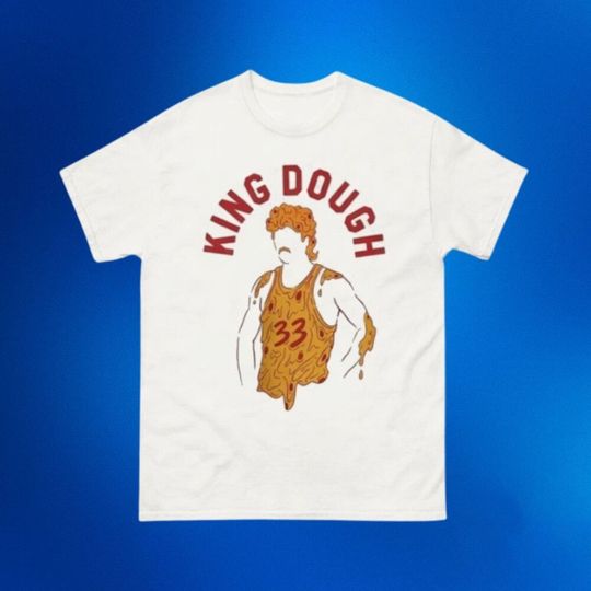King Dough Larry Bird Pizza 33 Basketball Shirt