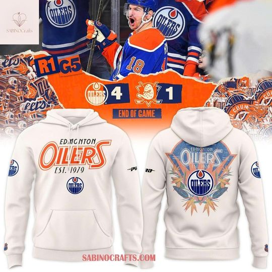 Edmonton Oilers 2026 NHL Stanley Cup Playoffs Game Hoodie