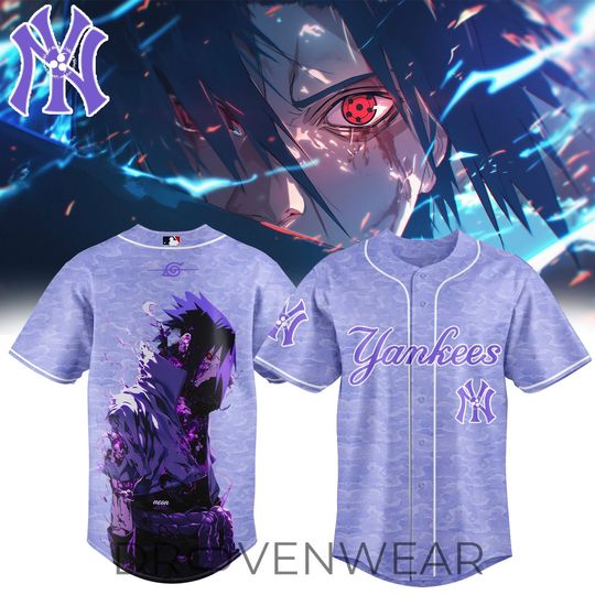 Discover New York Yankees x Narutoo “Sasuke” Limited Jersey