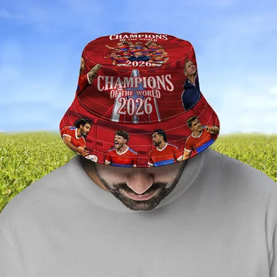 Hull KR Champions of the World 2026 AOP Bucket Hat