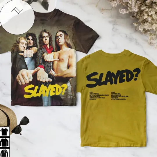Discover Slade Band Album 3D T-Shirt
