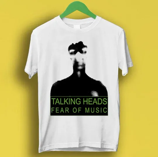 Talking Heads Fear Of Music T-Shirt Punk Rock Retro Cool Gift Tee