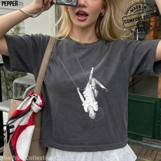You Seem Pretty Sad For A Girl In Love Y2K Inspired Comfort Colors Graphic Tee, Vintage Pop Aesthetic Shirt, Gift for OR Fan