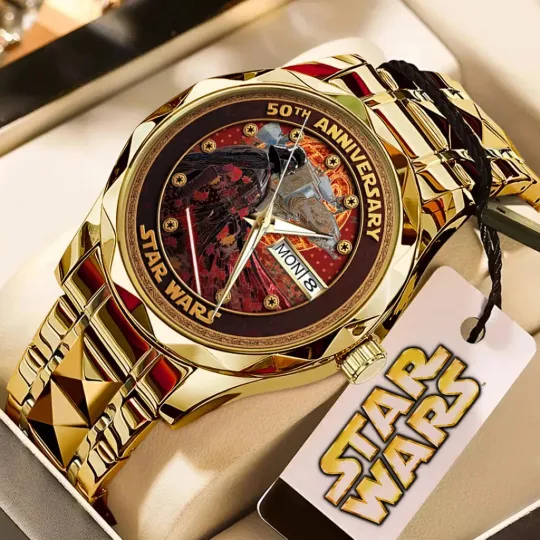 Star Wars 50th Anniversary Alloy Luxury Quartz Watch