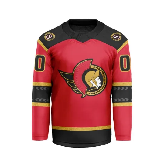 Personalized Ottawa Senators 2025/26 Alternate Hockey Shirt Men's Fan Gear Gift