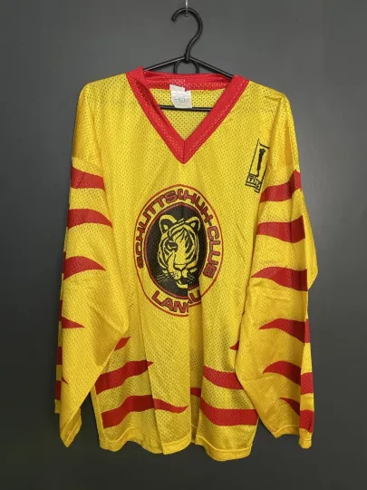 SC Langnau 1980s Ice Hockey Jersey TIBAS TIGER Switzerland