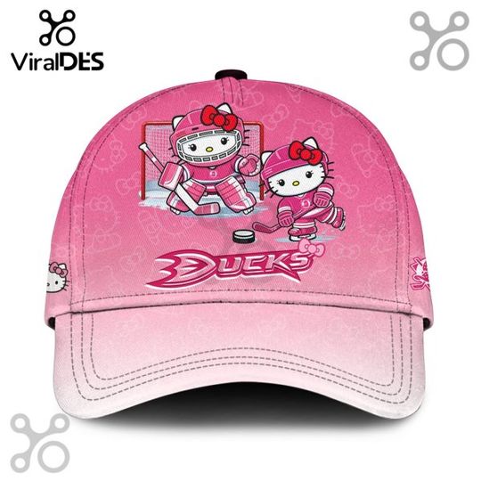 Anaheim Duckss x Hello Kitty Baseball Cap