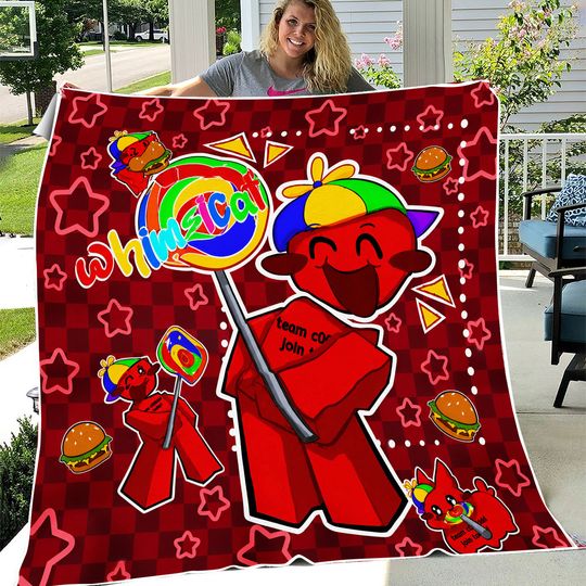 c00lkidd Velveteen Plush Blanket Candy Lover Gift 3 Sizes Forsaken Roblox