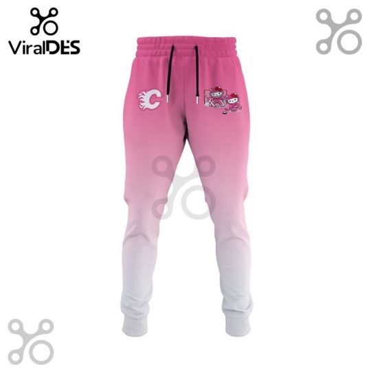Calgary Flames x Hello Kitty Hoodie And Joggers