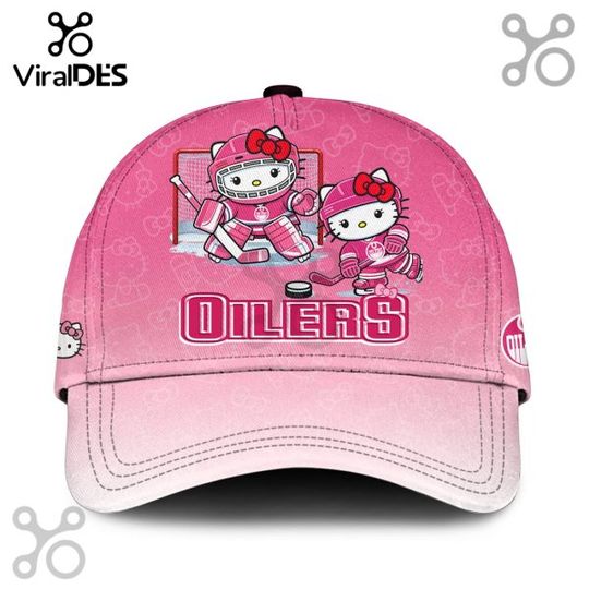 Edmonton Oilerss x Hello Kitty Baseball Cap
