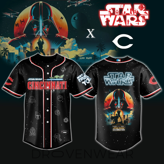 Cincinnati Reds x Darth Vader Star Wars Jersey Limited Edition
