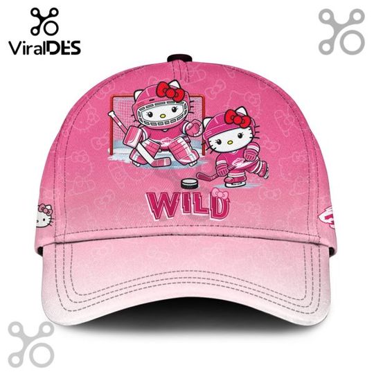 Minnesota Wild x Hello Kitty Baseball Cap