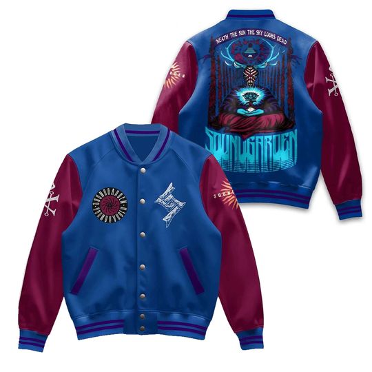 Soundgarden Black Hole Sun Baseball Jacket