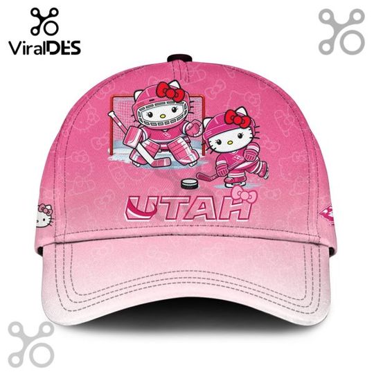 Utah Mammoth x Hello Kitty Baseball Cap