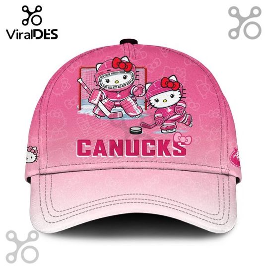 Vancouver Canuckss x Hello Kitty Baseball Cap