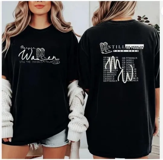 Discover 2026 Still the Problem Wallen Western Tour T-Shirt
