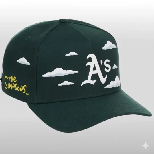 2026 Oakland The Simpsons Clouds Hat
