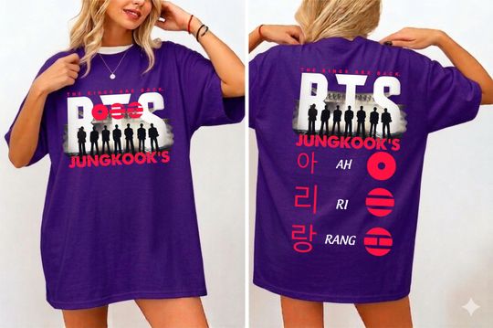 BTS Arirang T-Shirt, The Kings Are Back Tracklist, Bangtan 2026 Album Concert T-Shirt