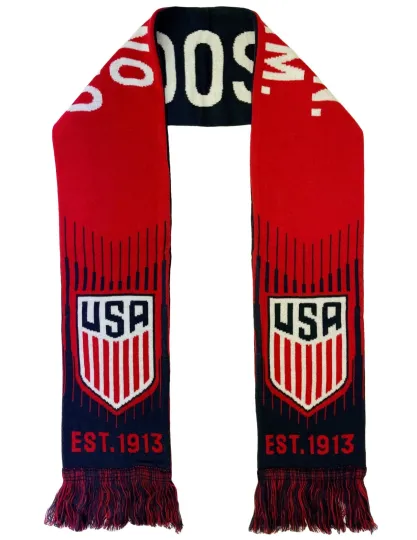 Icon Sports U.S. Soccer Scarf - Licensed USA National Team