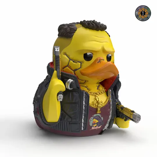 Tubbz Cosplay Duck Cyberpunk 2077 / Jackie Wells