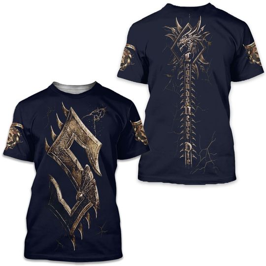 Anniversary Of Sabaton Band Legends Never Die Tour 3D T-Shirt
