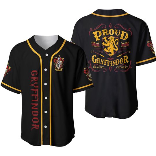 Harry Potter Gryffindor House Baseball Jersey