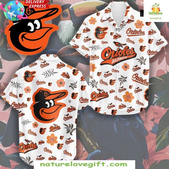 Baltimore Orioles NBA Baseball Hawaiian Shirt