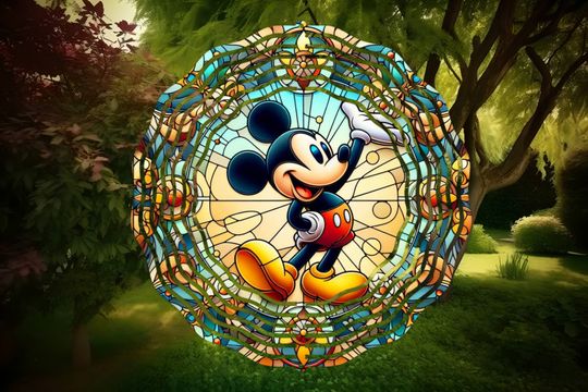 Mickey Wind Spinner, Garden Decoration, Outdoor Yard Decoration
