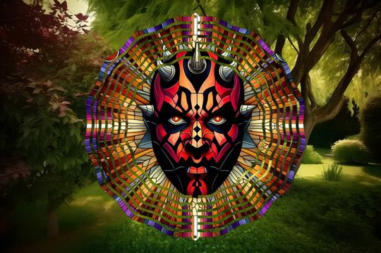 Darth Maul, Star Wars Wind Spinner, Garden Decoration