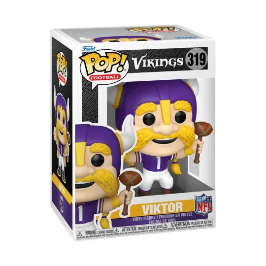 Discover Funko Pop! football Mascots Vikings - Viktor #319 Vinyl Figure