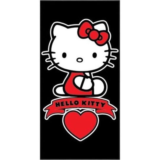 Cute Hello Kitty Bath Pool Beach Towel, Hello Kitty Towels For girl, Beach Towel Gift, Gift For Beach/Pool Lovers