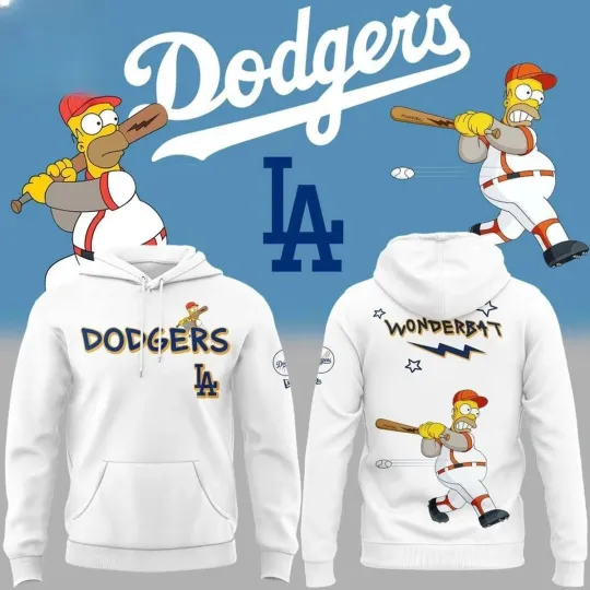 Dodgers x The Simpsons 2026 Hoodie