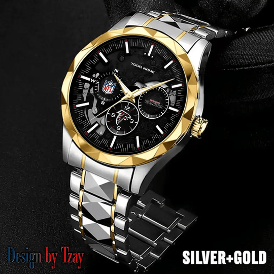 Atlanta Falcons Business Watch For Men Automatic Mechanical Stainless