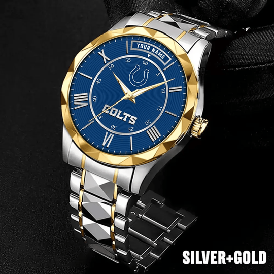 Indianapolis Colts Business Watch For Men Automatic Mechanical Stainle
