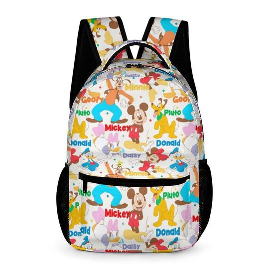 Discover Mickey and Friends Backpack, Disney Backpack, Back to School Book Bag, Disney Bag, Kids Backpack, Travel Bag, Disney Trip Accessories