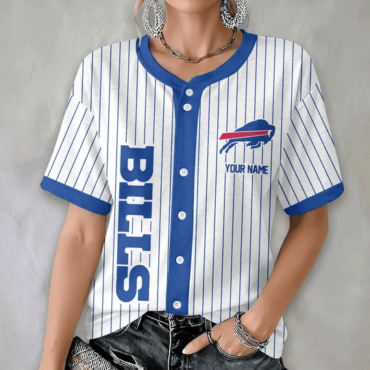 Buffalo Bills Baseball Classic Jersey