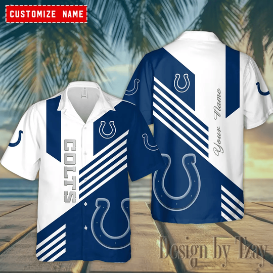 Indianapolis Colts Summer Hawaiian Shirt