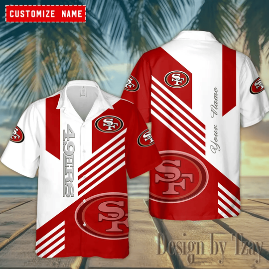San Francisco 49ers Summer Hawaiian Shirt