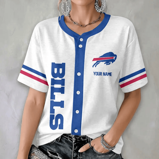 Buffalo Bills Baseball Classic Jersey
