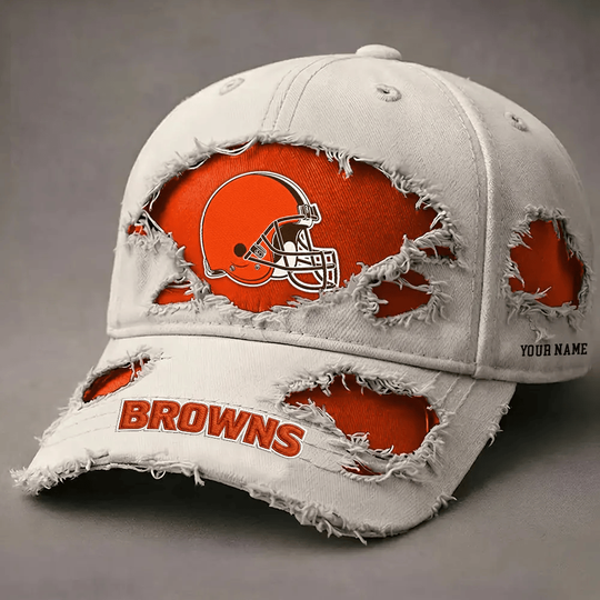 Cleveland Browns Denim Washed Cap New Style