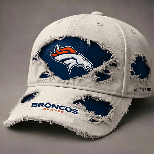 Denver Broncos Denim Washed Cap New Style