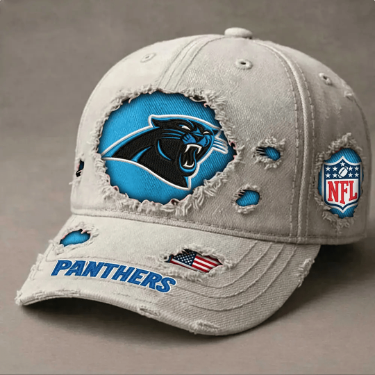 Carolina Panthers Denim Washed Cap New Style