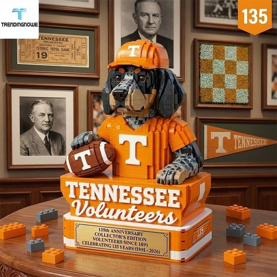 Tennessee Volunteer 135Th Anniversary Commemorative Brick Edition, Gift For Him, Father's Day Gift
