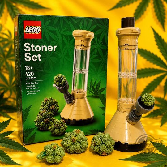 LEGO Stoner Set Building Brick 2026 Edition, Gift For Him, Father's Day Gift